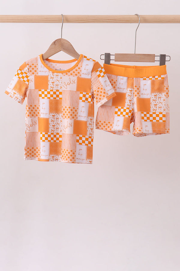 tennessee-floral-checkered-bamboo-pajama-set-abby-evie-sophias-styleSet-1
