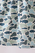 Camouflage denim dress