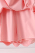 Pink scalloped active mom&me dress