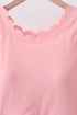 Pink scalloped active mom&me dress