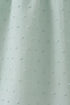 Green swiss dot cross sheep ruffle dress