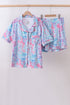 Marine creature bamboo pajama set