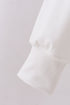 Cream hand-sewn bow mom&me sweatshirt