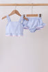 Blue Stripe 2pc Seersucker Swimsuit