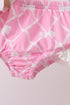 Pink Bow UPF Swim Set