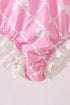 Pink Bow UPF rashguard