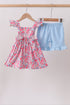 Pink Floral Set
