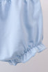 Blue beach print bow bloomer set