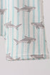 Green Stripe Shark UPF Swim One-Piece