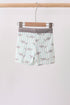 Green Stripe Shark UPF Swim Trunks