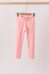 Pink Scalloped Yoga Active Leggings