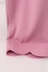 Lilac Scalloped Mom Yoga Active Leggings