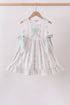 Bow Floral Applique Dress
