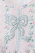 Bow Floral Applique Dress
