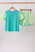 Blue Colorblock Set