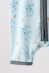 Blue Turtle Bamboo Romper