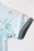 Blue Turtle Bamboo Romper