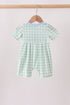 Green Golf Embroidered Romper