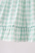 Green Golf Embroidered Ruffle Set