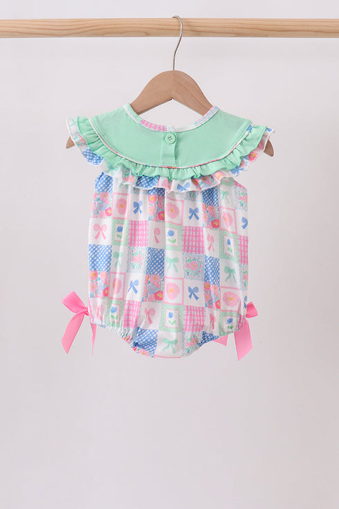 green-bow-embroidered-checkered-bubble-abby-evie-sophias-style-4
