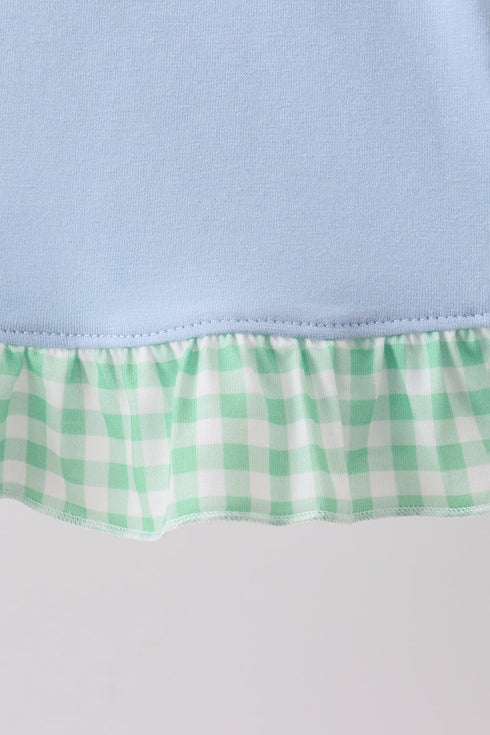 Blue Farm Embroidered Bloomer Set