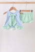 Blue Farm Embroidered Bloomer Set