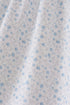 Blue Floral Embroidered Dress