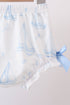 Blue Sailboat Smocked Scalloped Bloomer Set