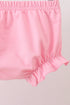 Pink Bow Print Bloomer Set