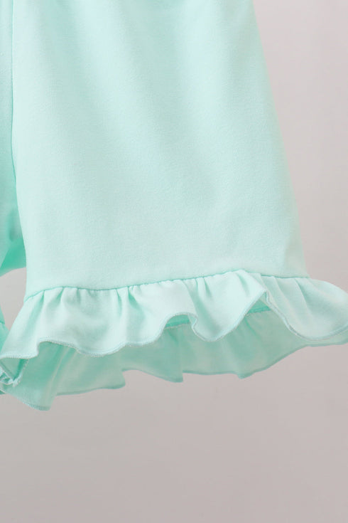 Rainbow Stripe Ruffle Set