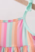 Rainbow Stripe Ruffle Set