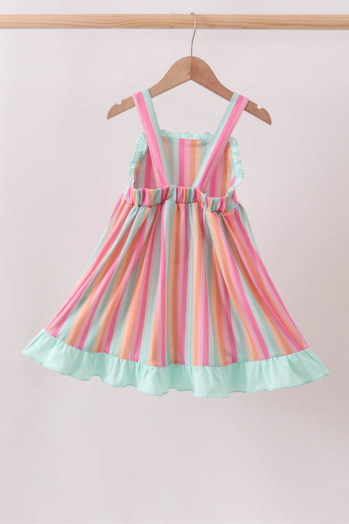 Rainbow Stripe Dress