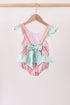 Rainbow Stripe UPF Swim One-Piece