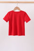 Red School Bus Smocked top