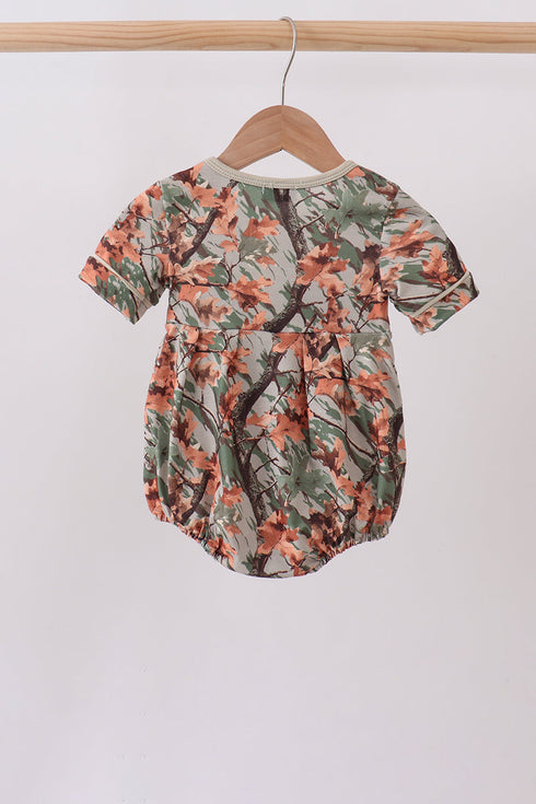 Camo Wildlife Embroidered Bubble