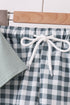Green Fish Applique Shorts Set