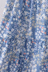 Blue Floral Print Mom Dress