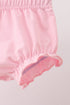 Pink Jack-O-Lantern Applique Ruffle Bloomer Set