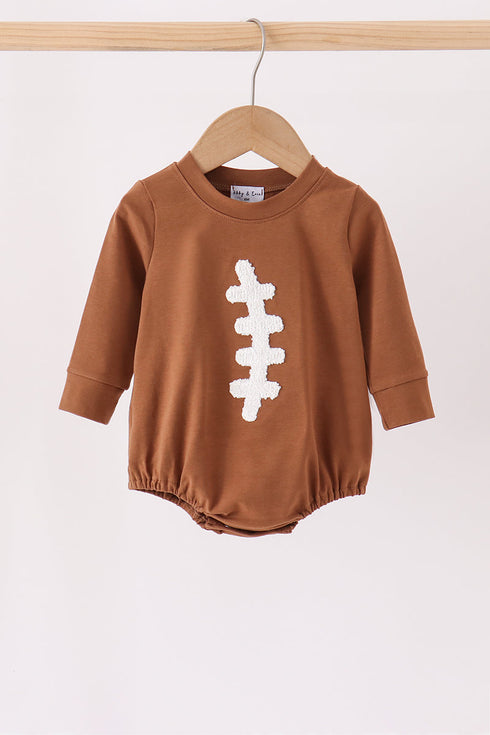 brown-football-french-knot-bubble-sophias-stylebaby-1