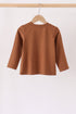 brown-football-french-knot-top-sophias-style-5