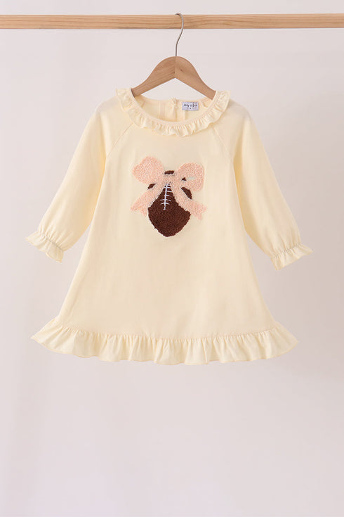 cream-football-french-knot-ruffle-dress-sophias-styleDress-1