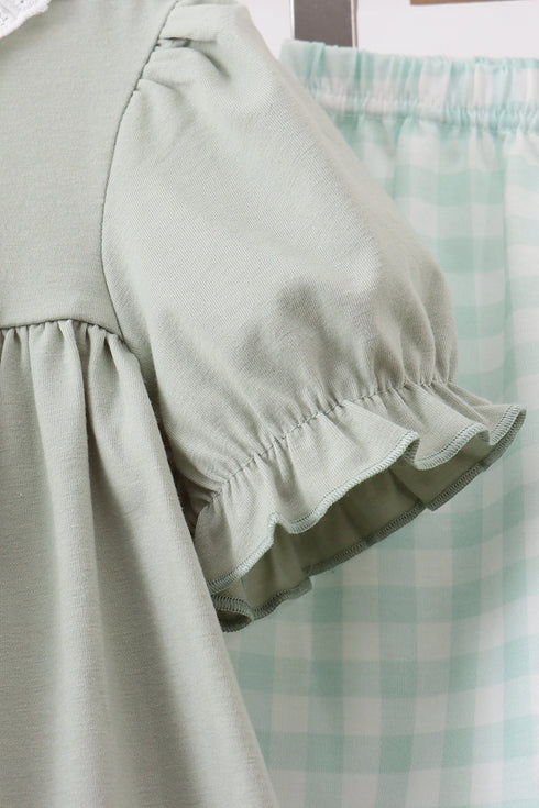 green-football-french-knot-gingham-ruffle-shorts-set-abby-evie-sophias-style-5