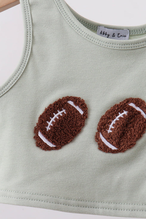green-football-french-knot-gingham-skorts-set-abby-evie-sophias-style-4