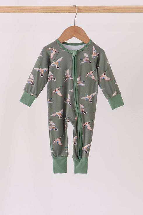 green-mallard-bamboo-romper-sophias-stylebaby-1