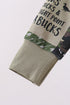 Camo Deer Bamboo Zip Romper