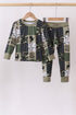 Camo Deer Bamboo Zip Pants Set
