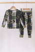 Camo Deer Bamboo Zip Pants Set