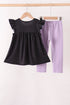 black-ghost-spider-embroidery-ruffle-pants-set-sophias-style-6