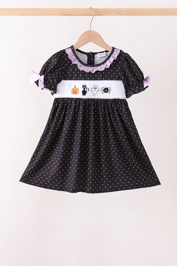 black-ghost-spider-embroidery-ruffle-dress-sophias-styleDress-1