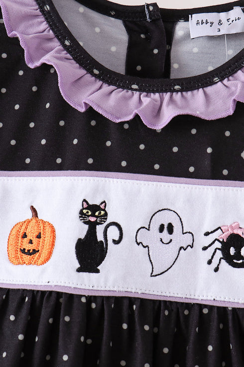 black-ghost-spider-embroidery-ruffle-dress-sophias-style-2